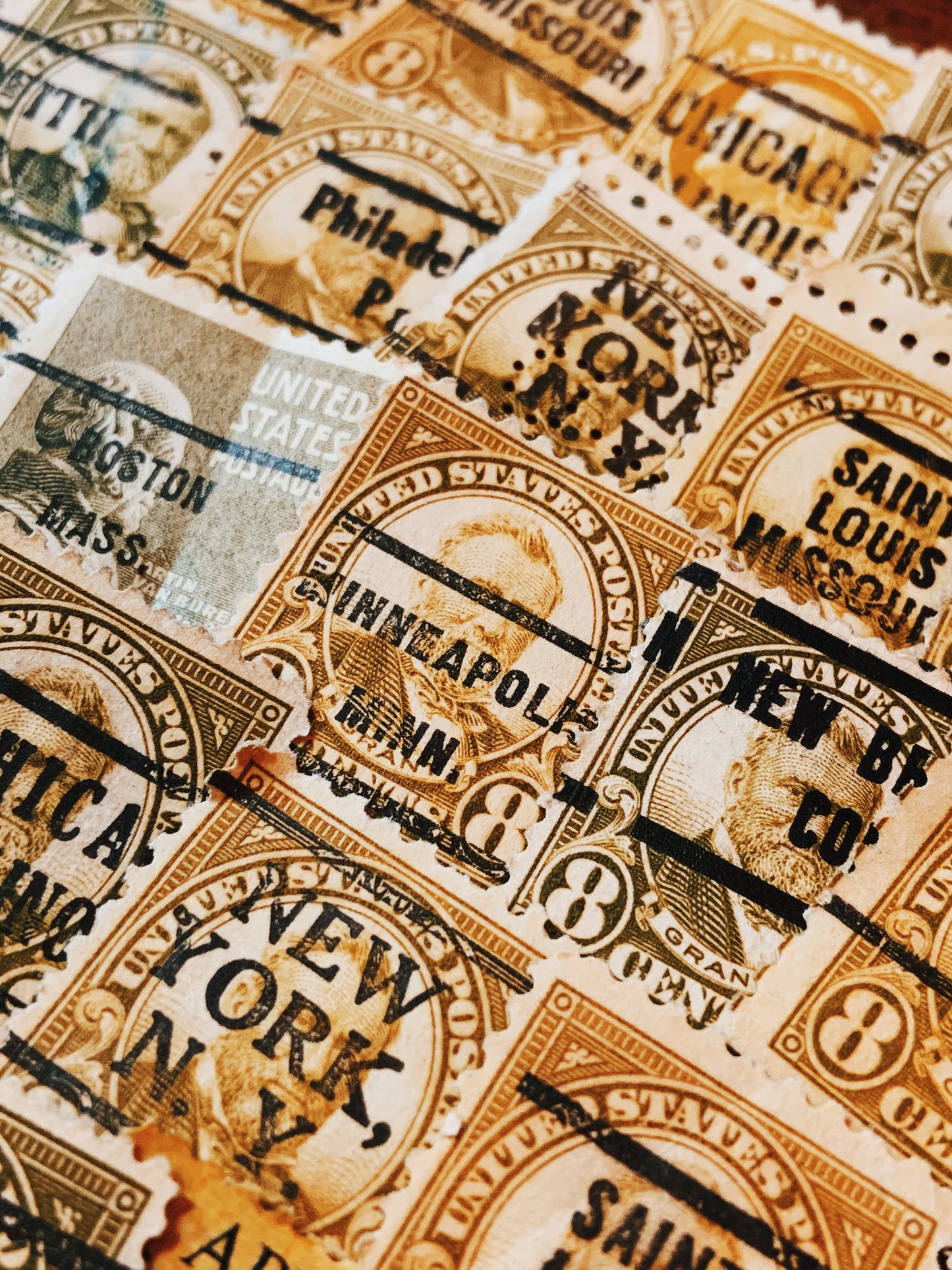 Moss 50pcs Set Postage Stamps - Rad Future