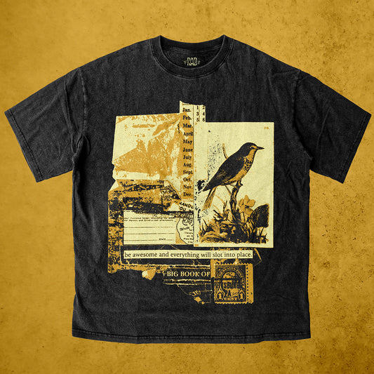 T-Shirt Graphic For Sale - Everything Will Slot Into Place - Rad Future