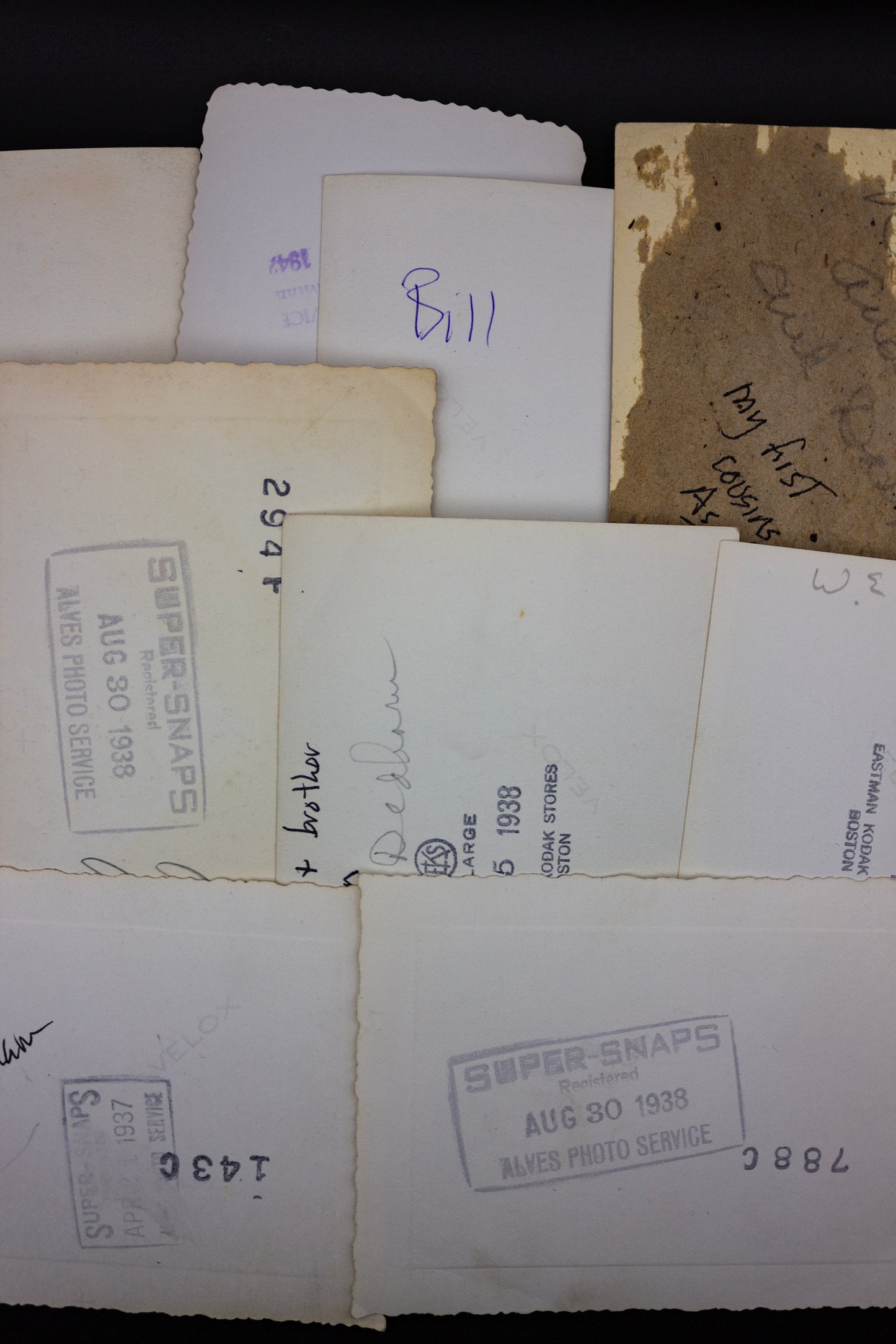 Set of 10 Vintage Photos of Children/Family Photos - Rad Future