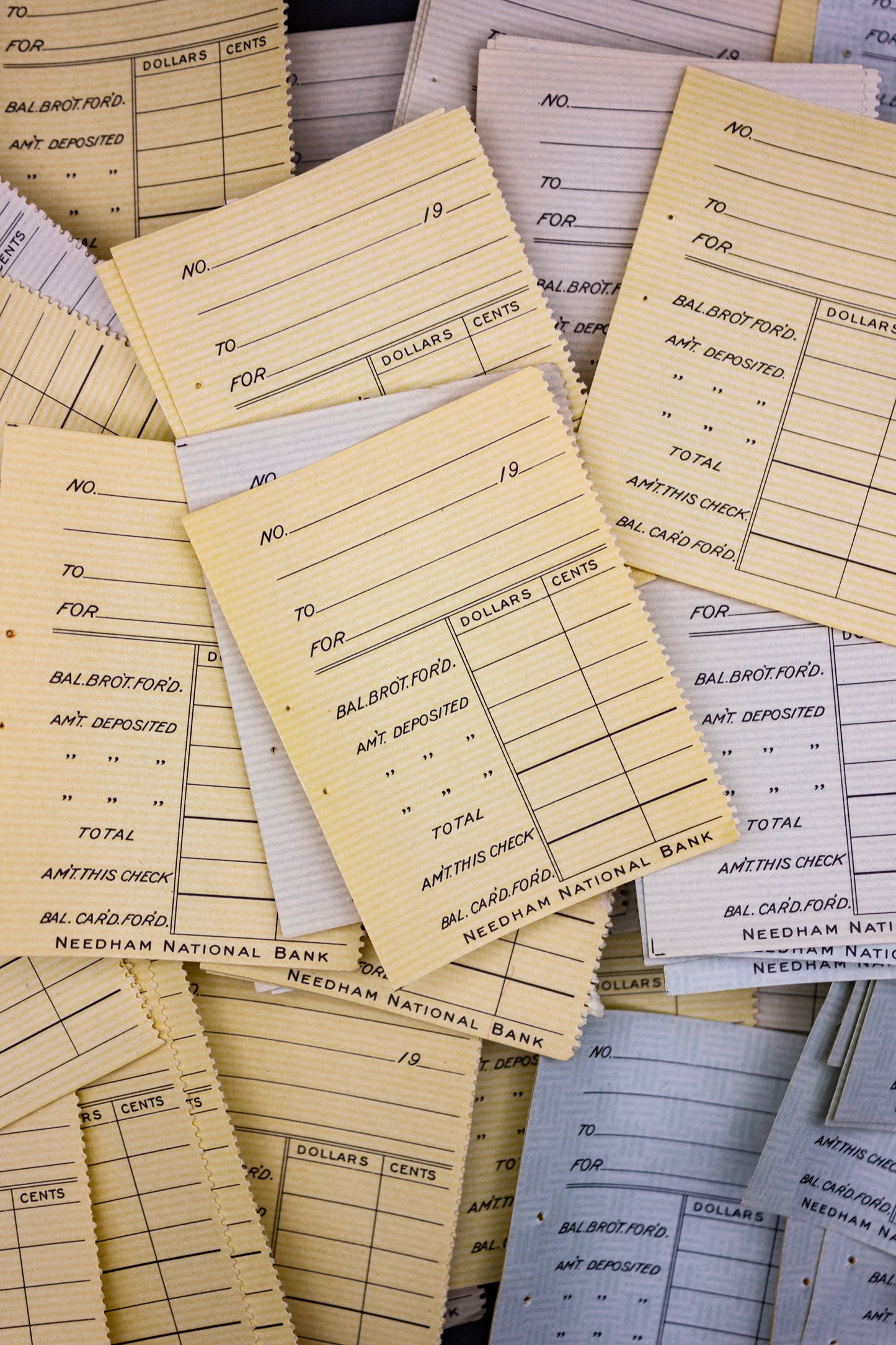 Blank Vintage Check Stubs Ephemera - 100pcs - Rad Future