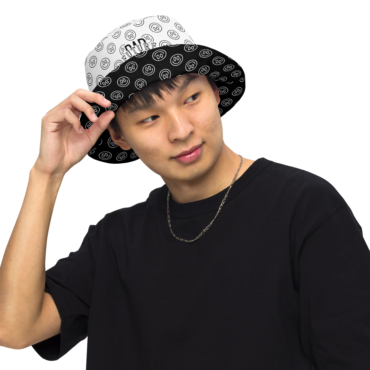 Smile Reversible bucket hat - Rad Future