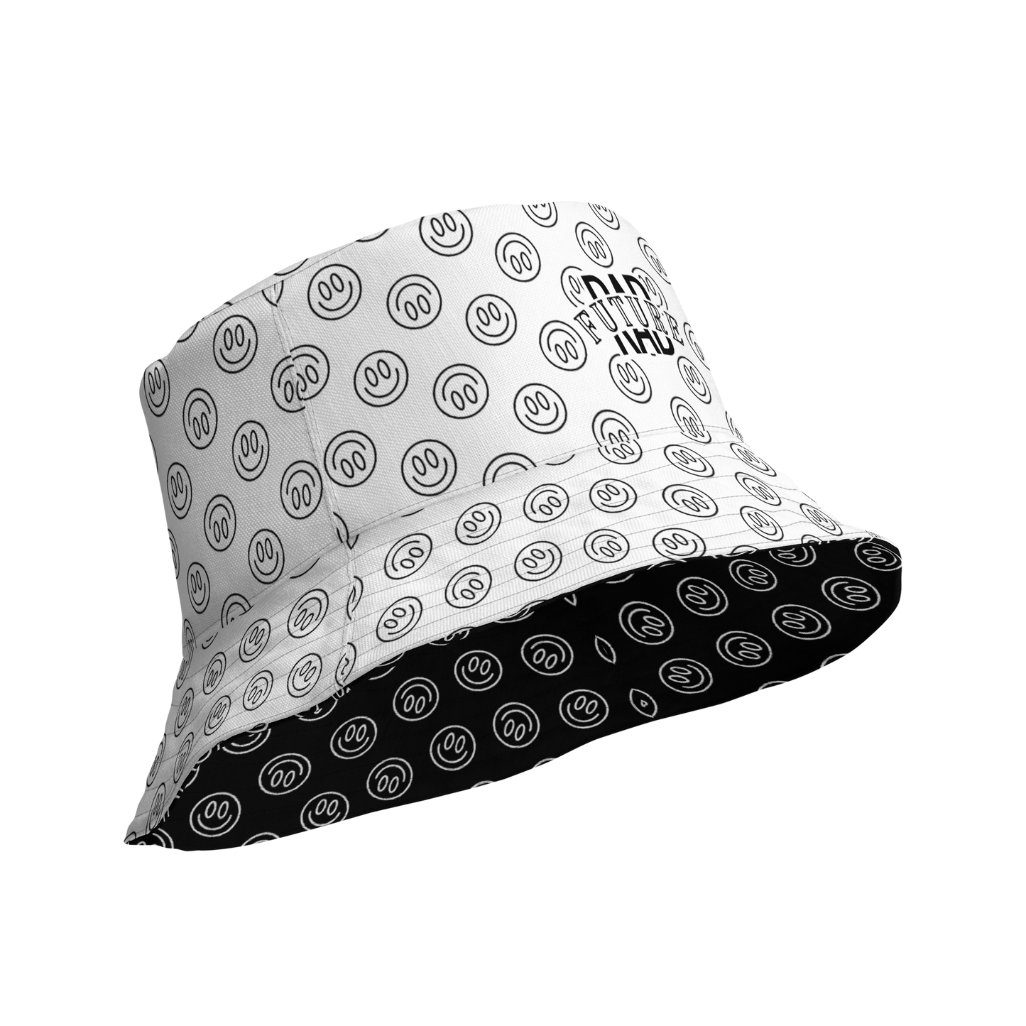 Smile Reversible bucket hat - Rad Future