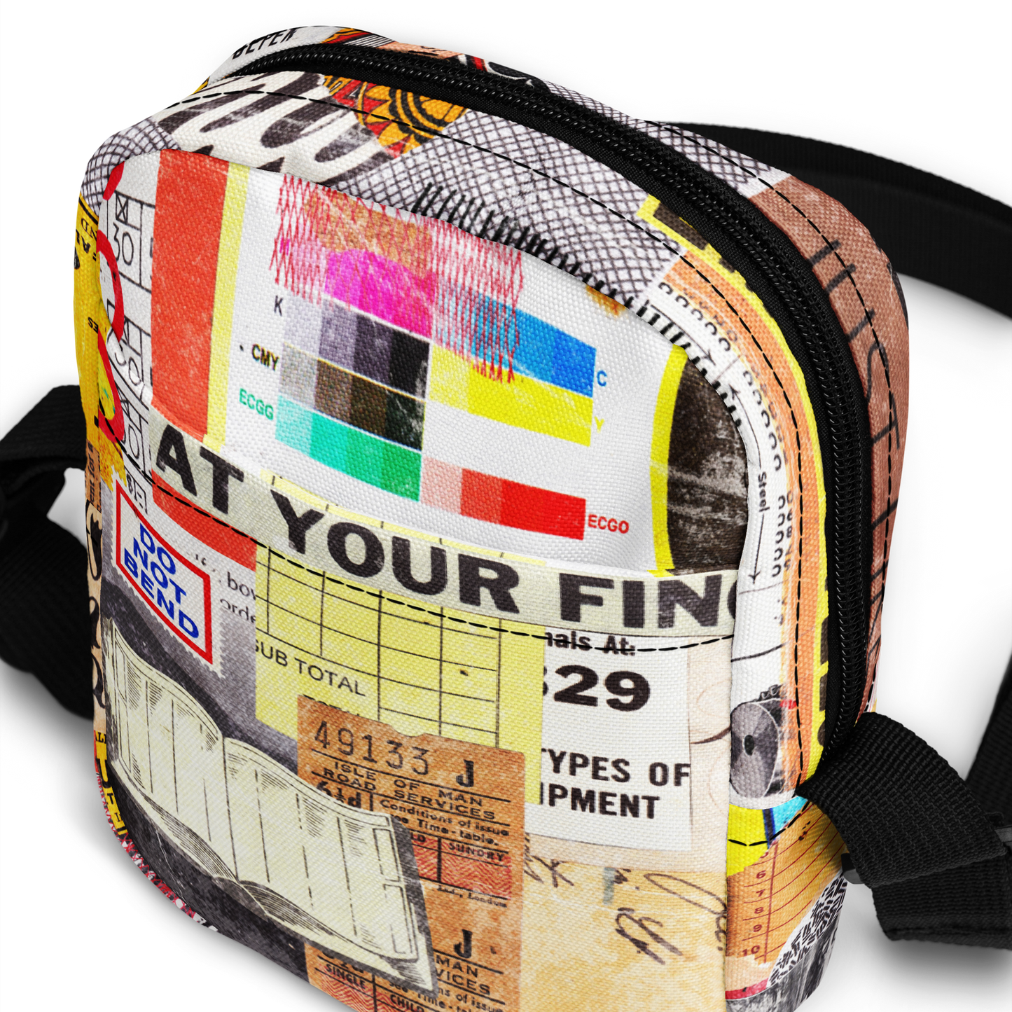 Collage Utility crossbody bag