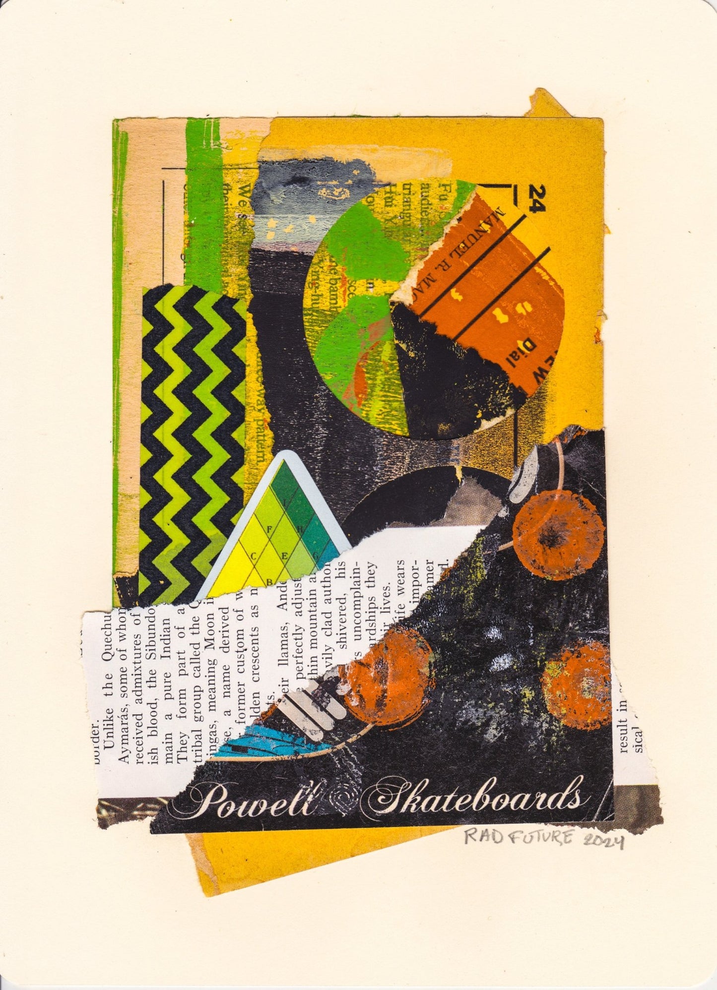 Analog Collage 004 - Rad Future