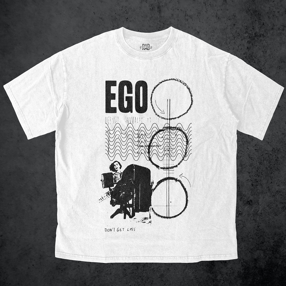 T-Shirt Graphic For Sale - Ego - Rad Future