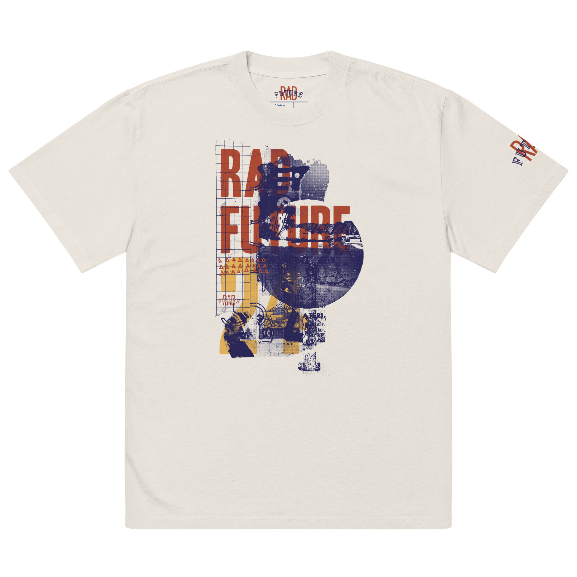 Oversized faded t-shirt - Rad Future