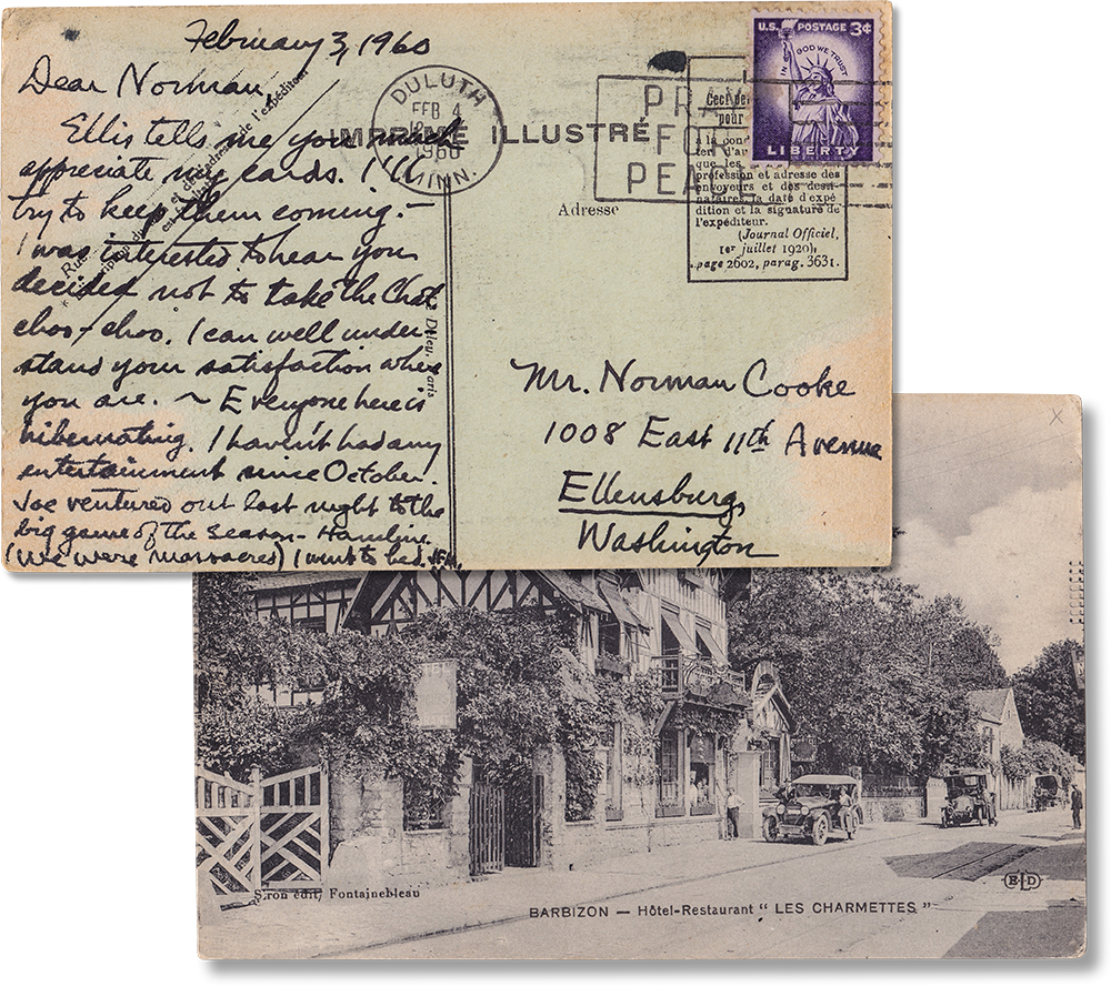 Vintage Used Post Card 1960 Les Charmettes - Rad Future