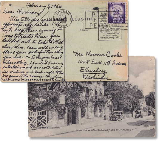 Vintage Used Post Card 1960 Les Charmettes - Rad Future