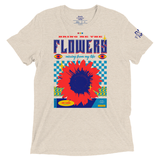 Flowers Missing Short sleeve t-shirt - Rad Future