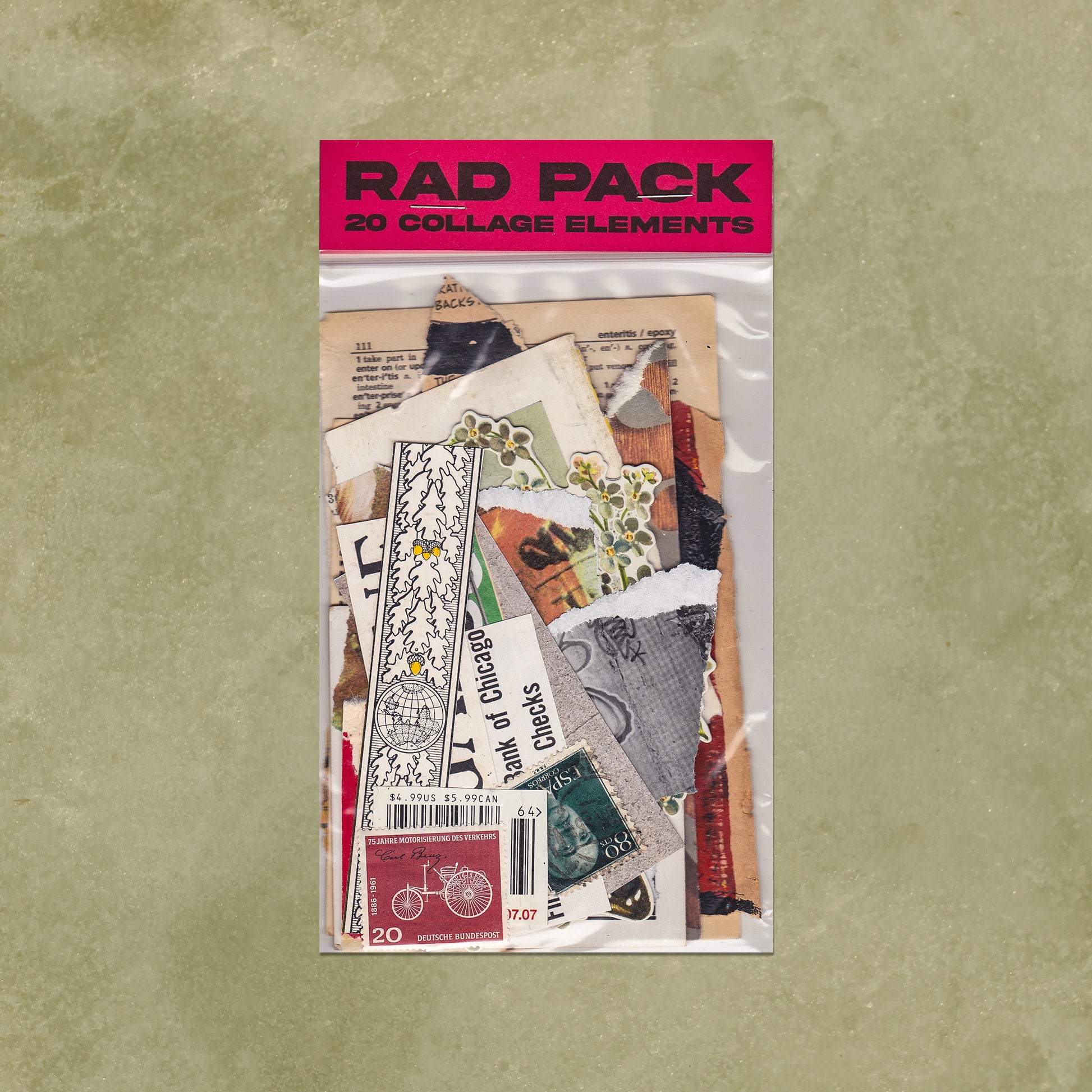 RAD PACK 19 (Collage Elements) - Rad Future