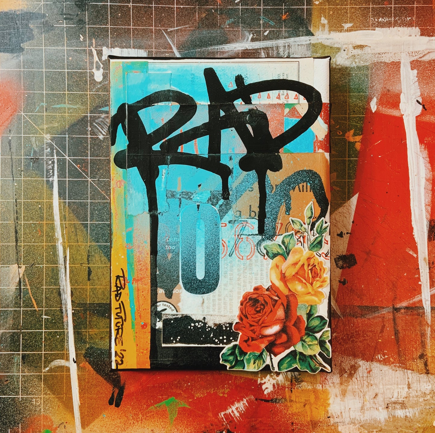 Original: Rad Graffiti Flowers - Rad Future