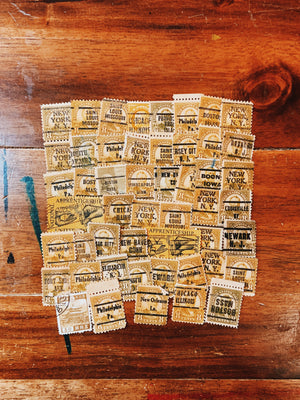 Moss 50pcs Set Postage Stamps - Rad Future