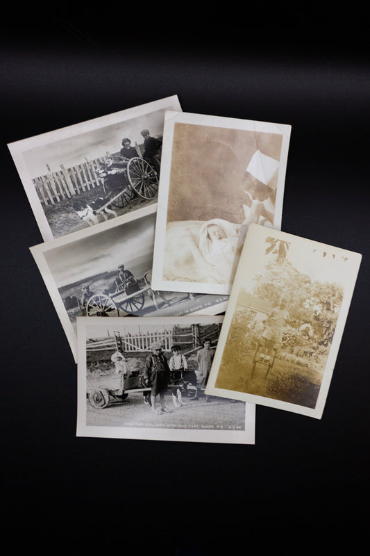Set of 5 Antique Photos - Rad Future