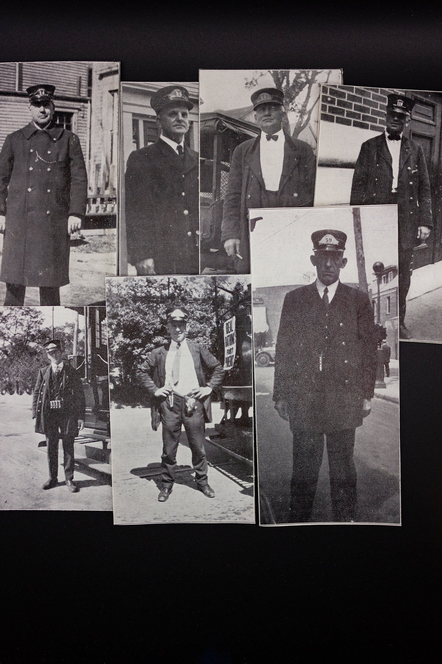Trolley Men (Standing) Antique Clippings - Rad Future