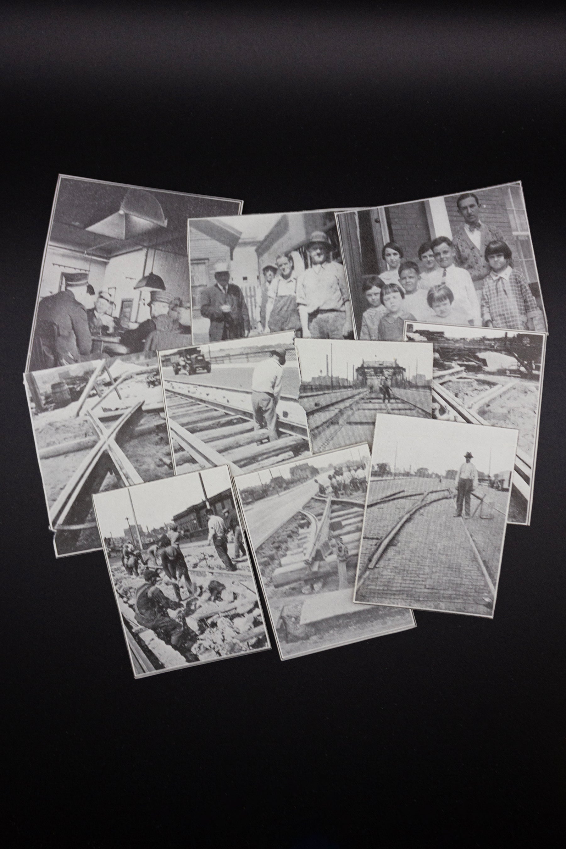 Small Antique Trolley Book Photo Clippings - Set of 10 - Rad Future