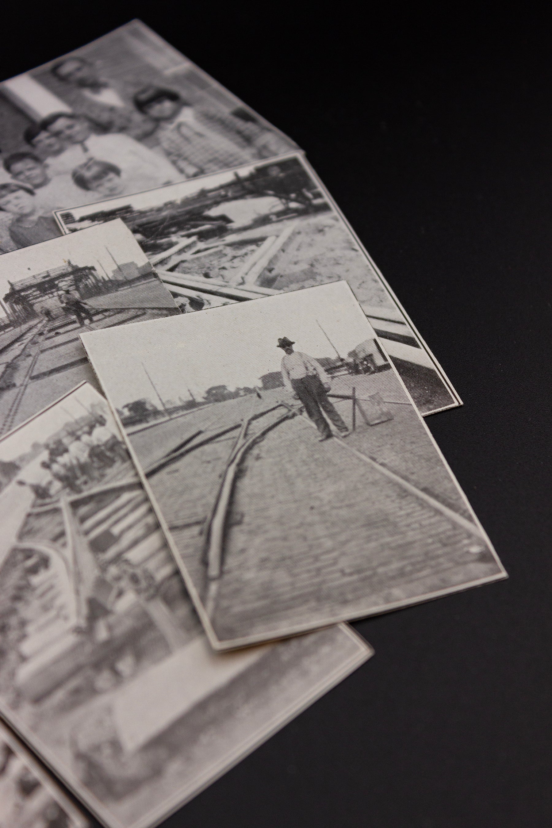 Small Antique Trolley Book Photo Clippings - Set of 10 - Rad Future