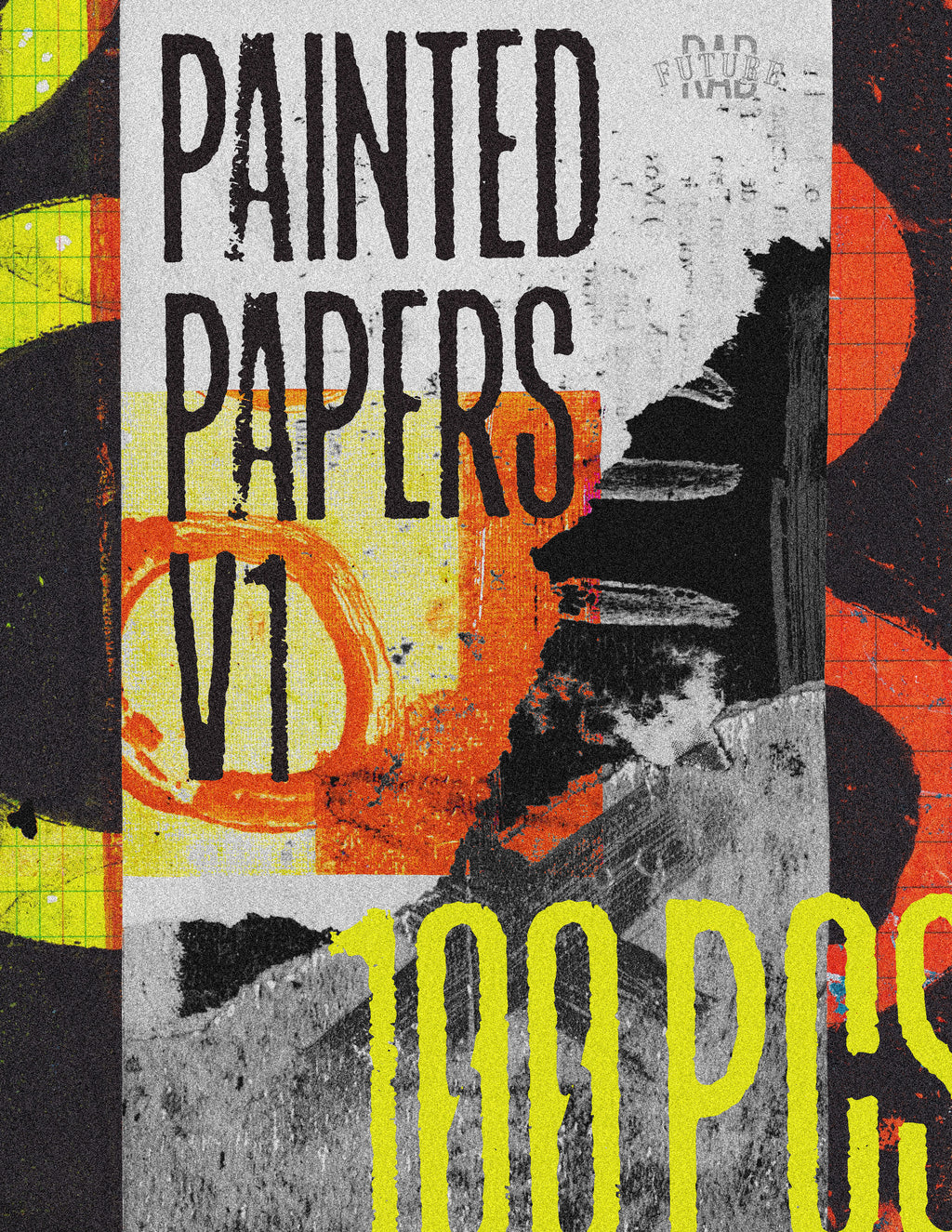 Painted Papers V1 - Rad Future