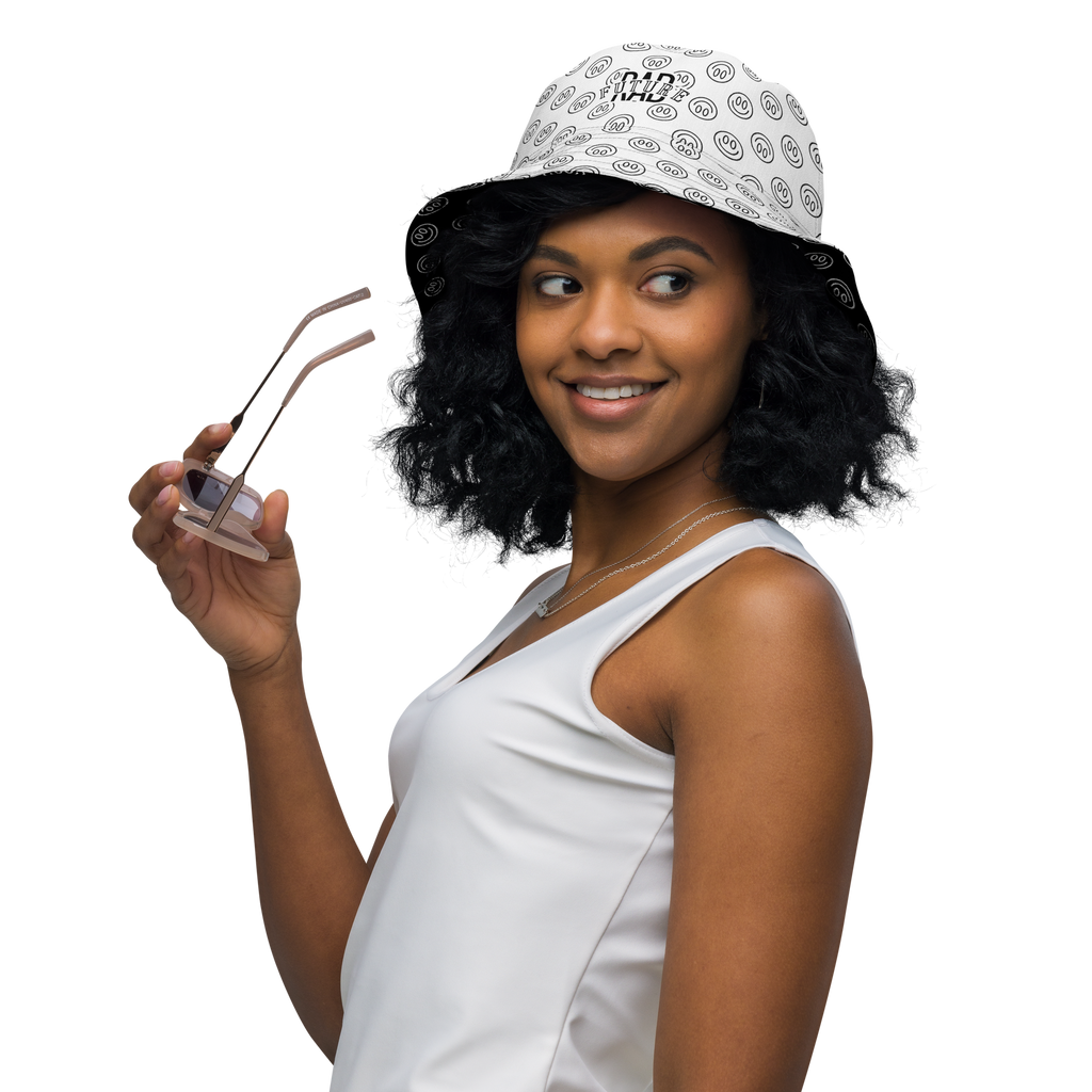Smile Reversible bucket hat - Rad Future