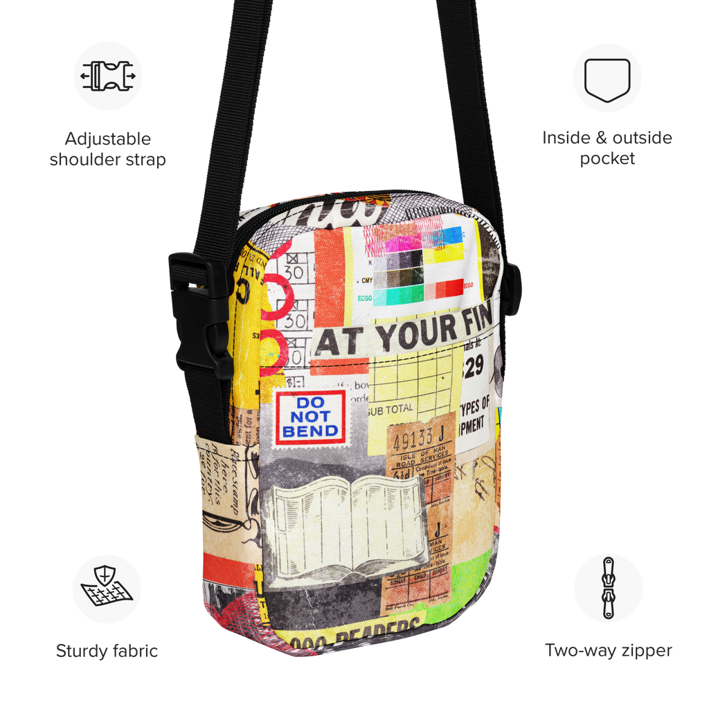 Collage Utility crossbody bag - Rad Future