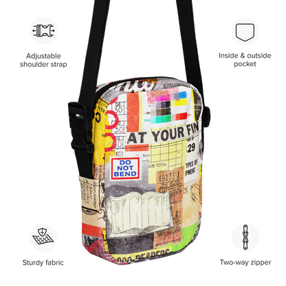 Collage Utility crossbody bag