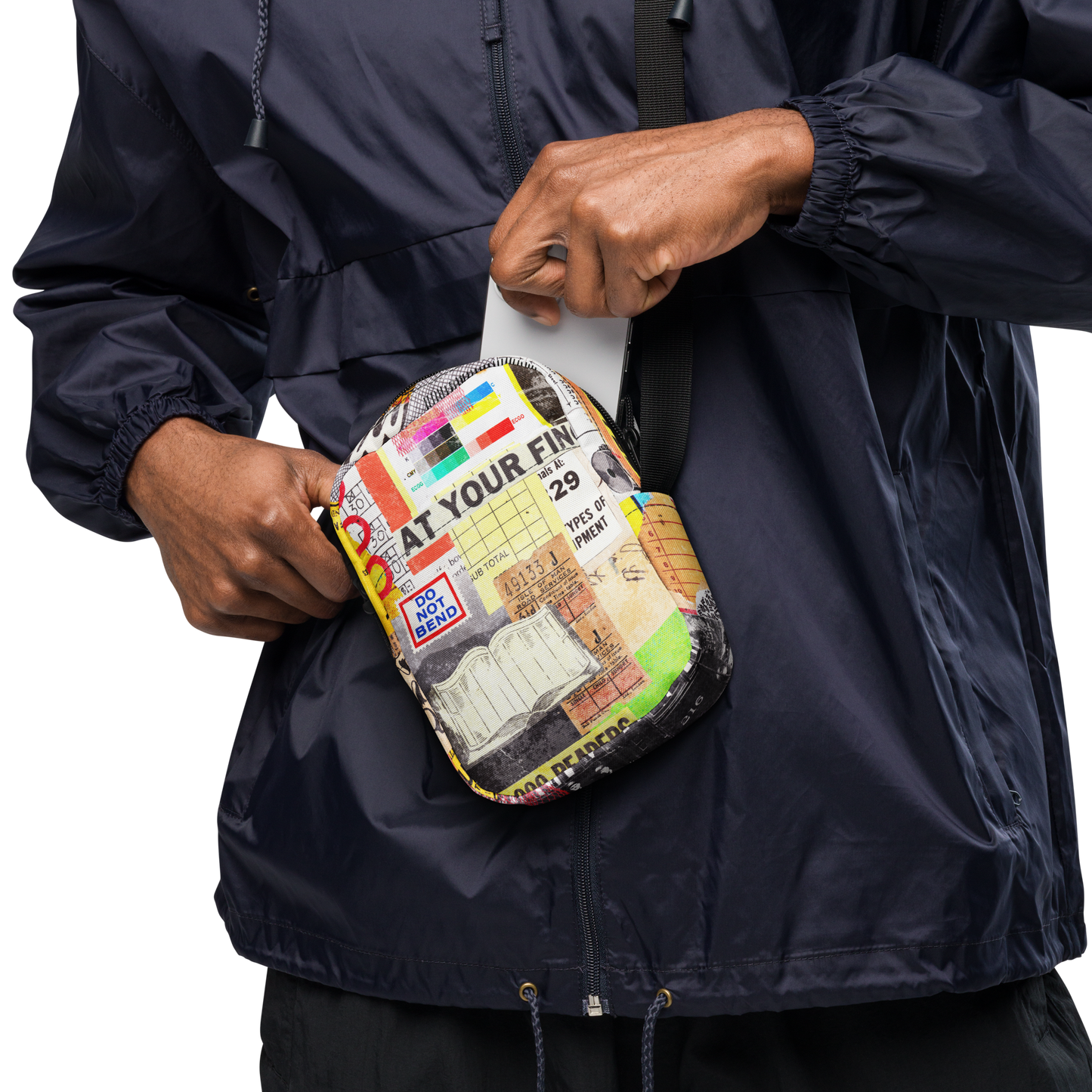 Collage Utility crossbody bag