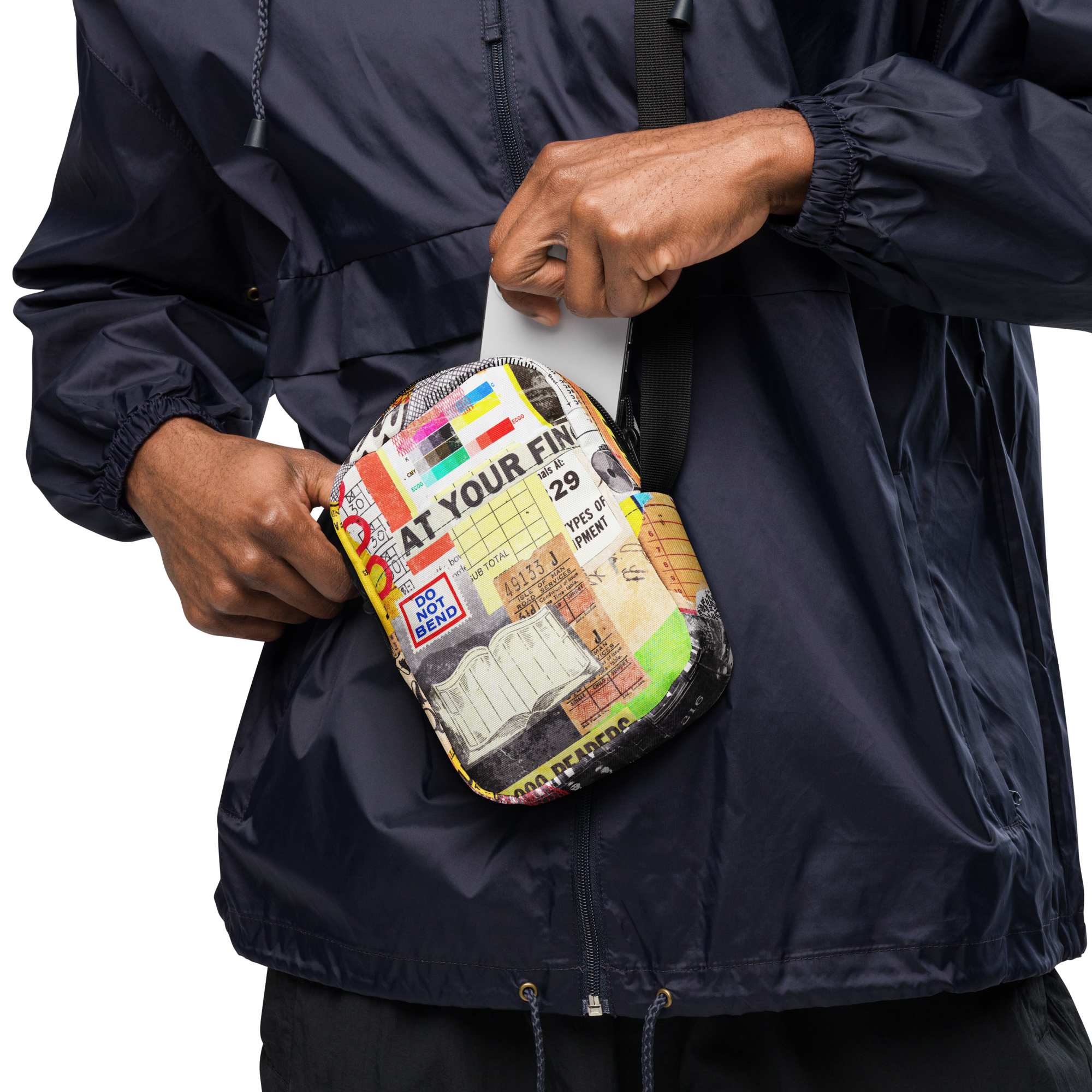Collage Utility crossbody bag - Rad Future