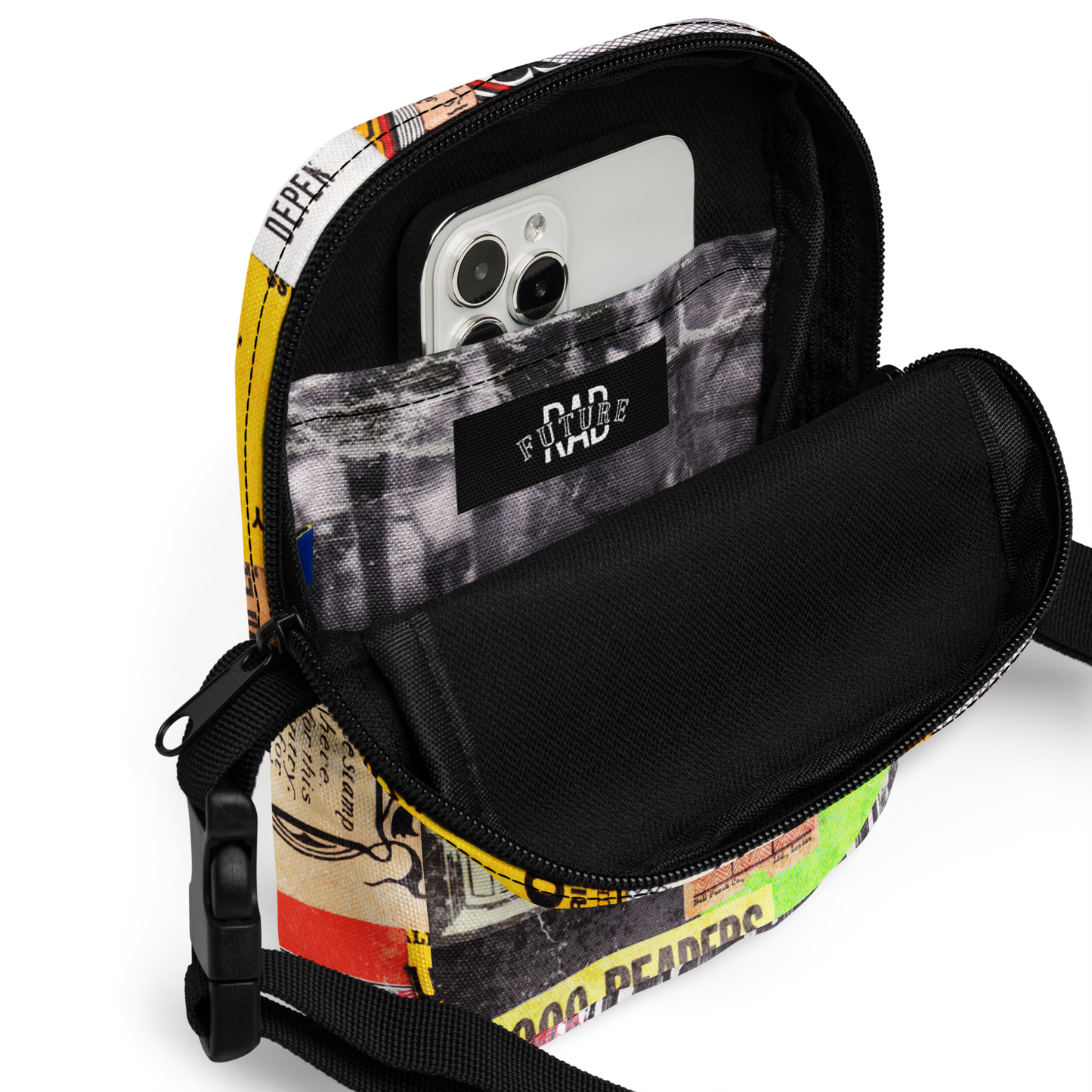 Collage Utility crossbody bag