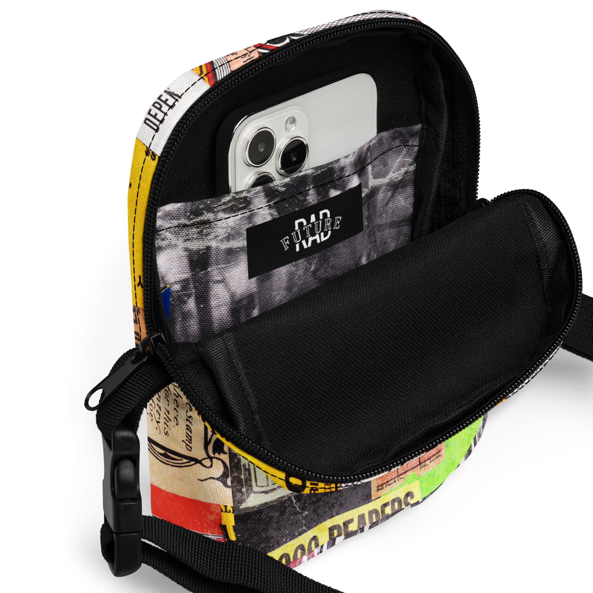 Collage Utility crossbody bag - Rad Future