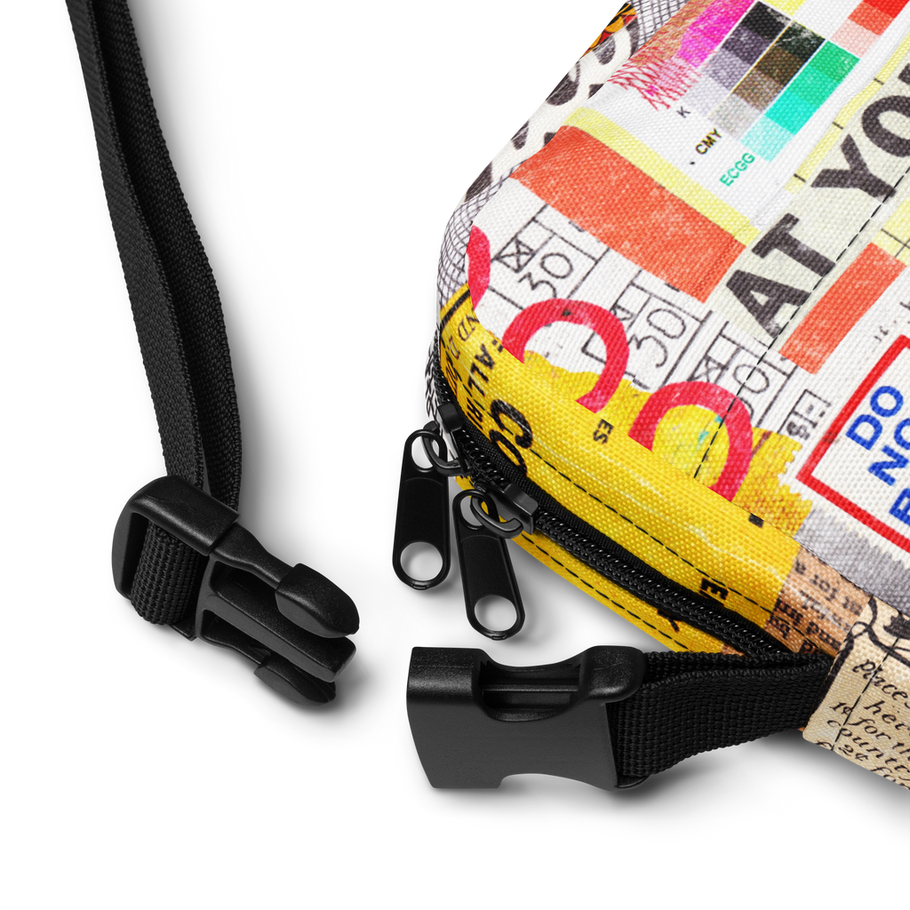 Collage Utility crossbody bag - Rad Future