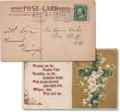 Antique Used Post Card, 1910, Easter, Providence, Rhode Island - Rad Future