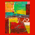 Gosh - Original Mixed Media Collage - Rad Future