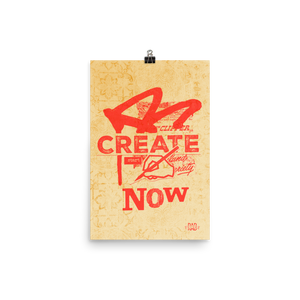Start Now - Poster - Rad Future