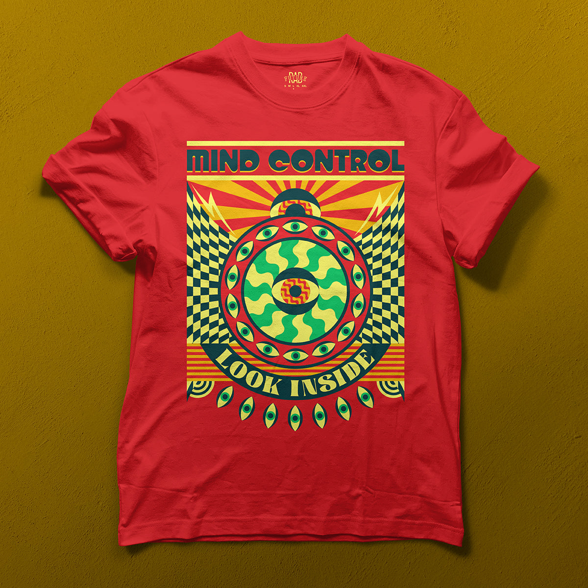 T-Shirt Graphic For Sale - Mind Control