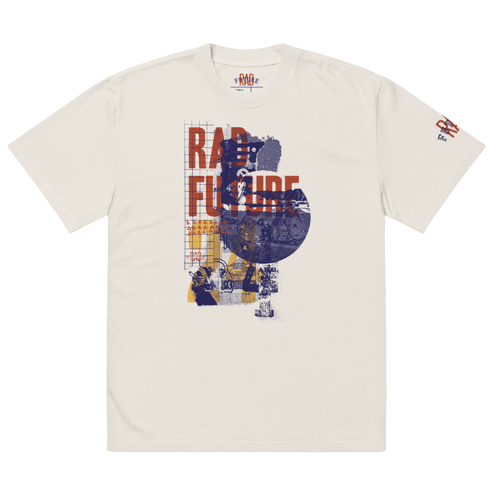 Oversized faded t-shirt - Rad Future