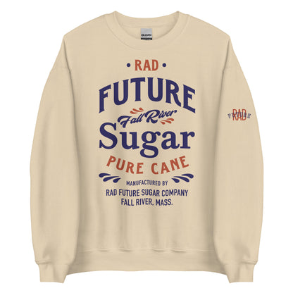 Pure Cane Sugar - Vintage Antique Style - Unisex Sweatshirt - Rad Future