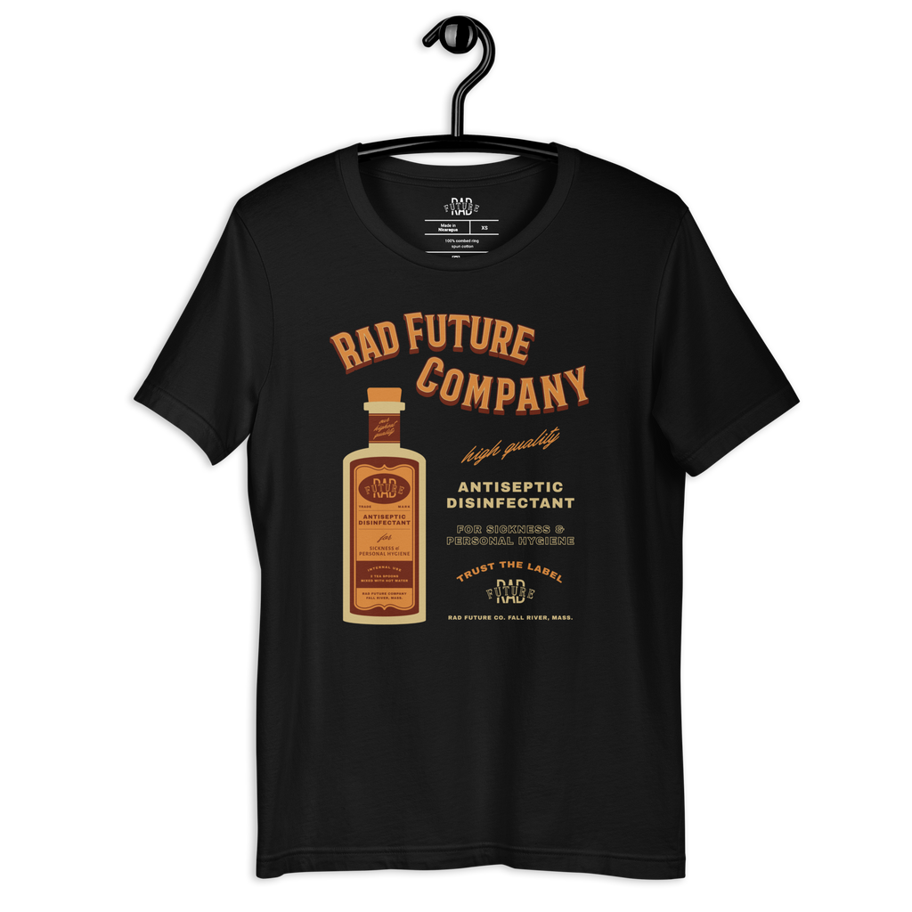 Antiseptic Vintage Ad Unisex t-shirt - Rad Future