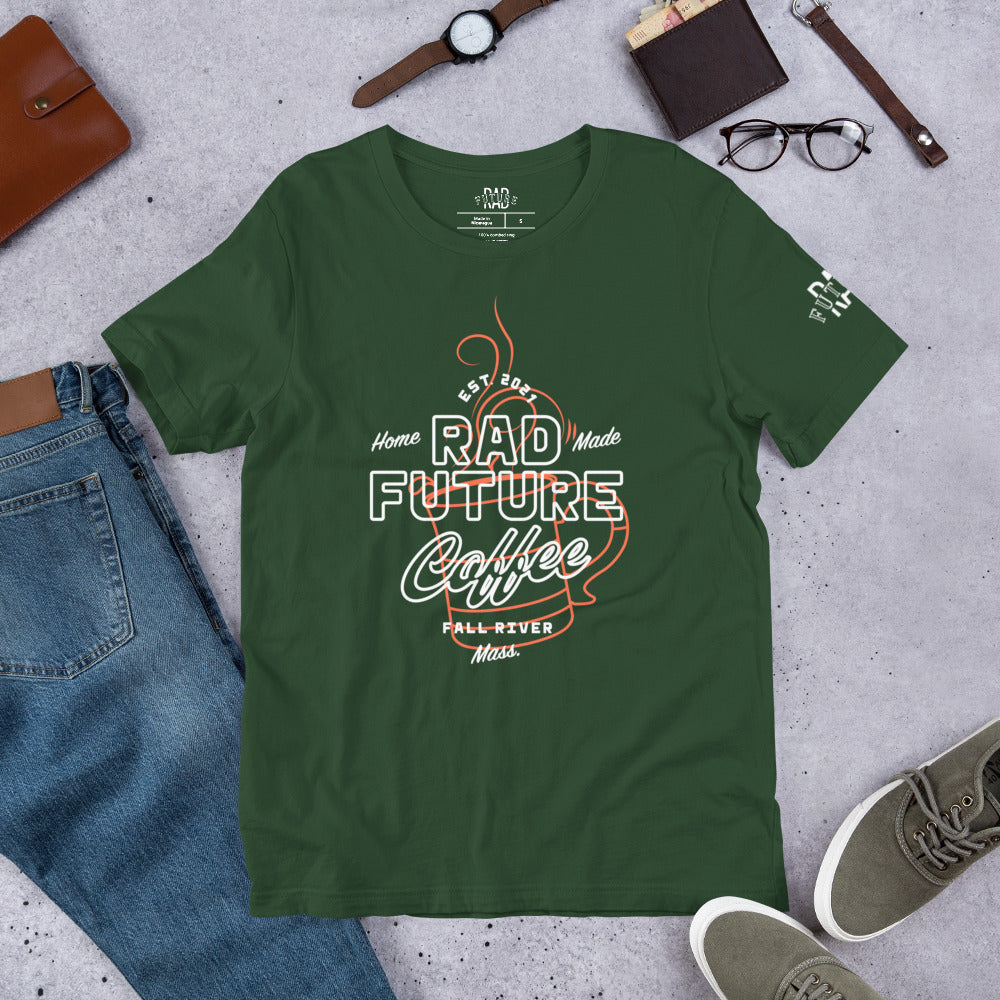 Rad Future Coffee Unisex t-shirt