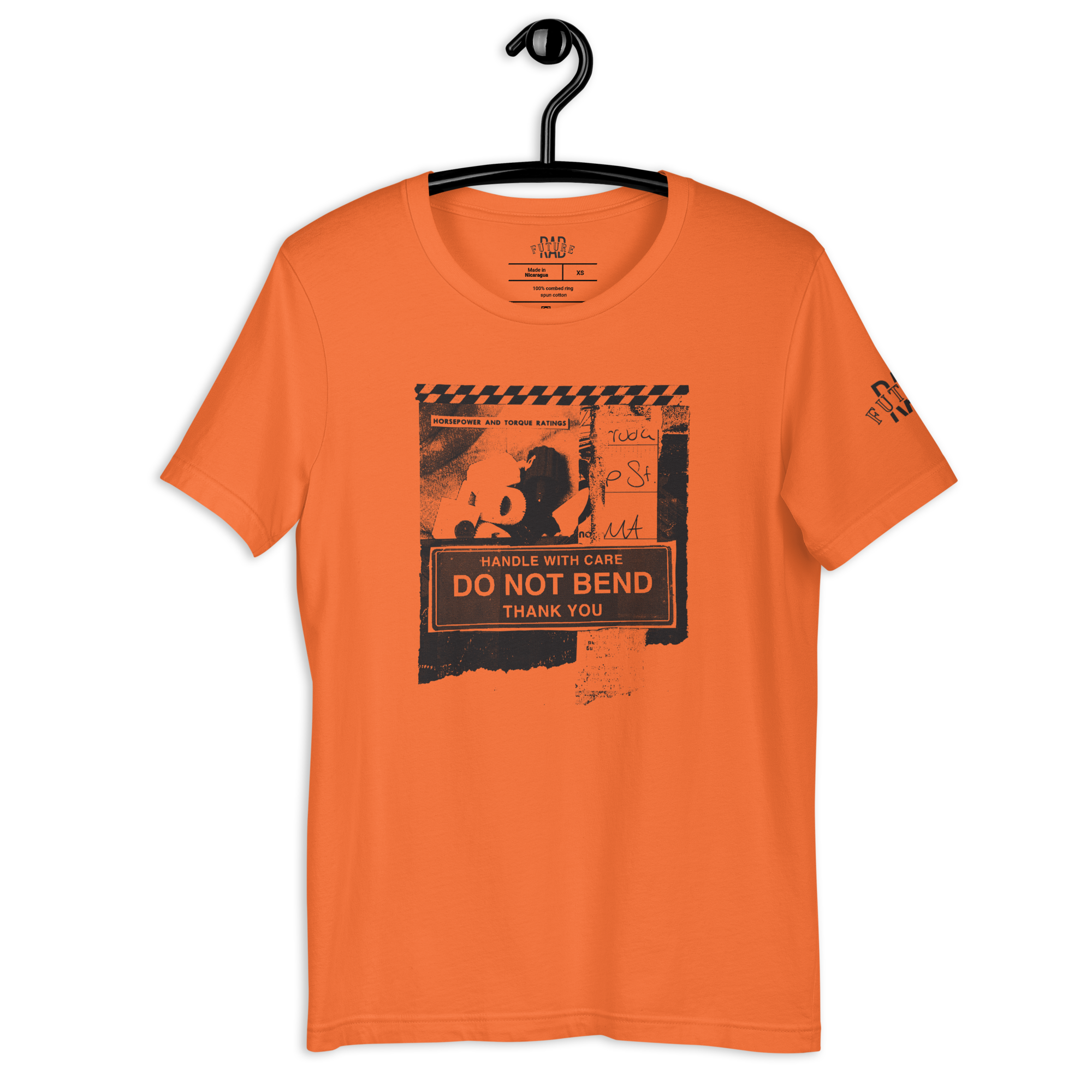 Unisex t-shirt "Do Not Bend" - Rad Future