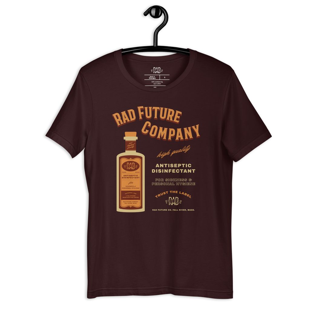 Antiseptic Vintage Ad Unisex t-shirt - Rad Future