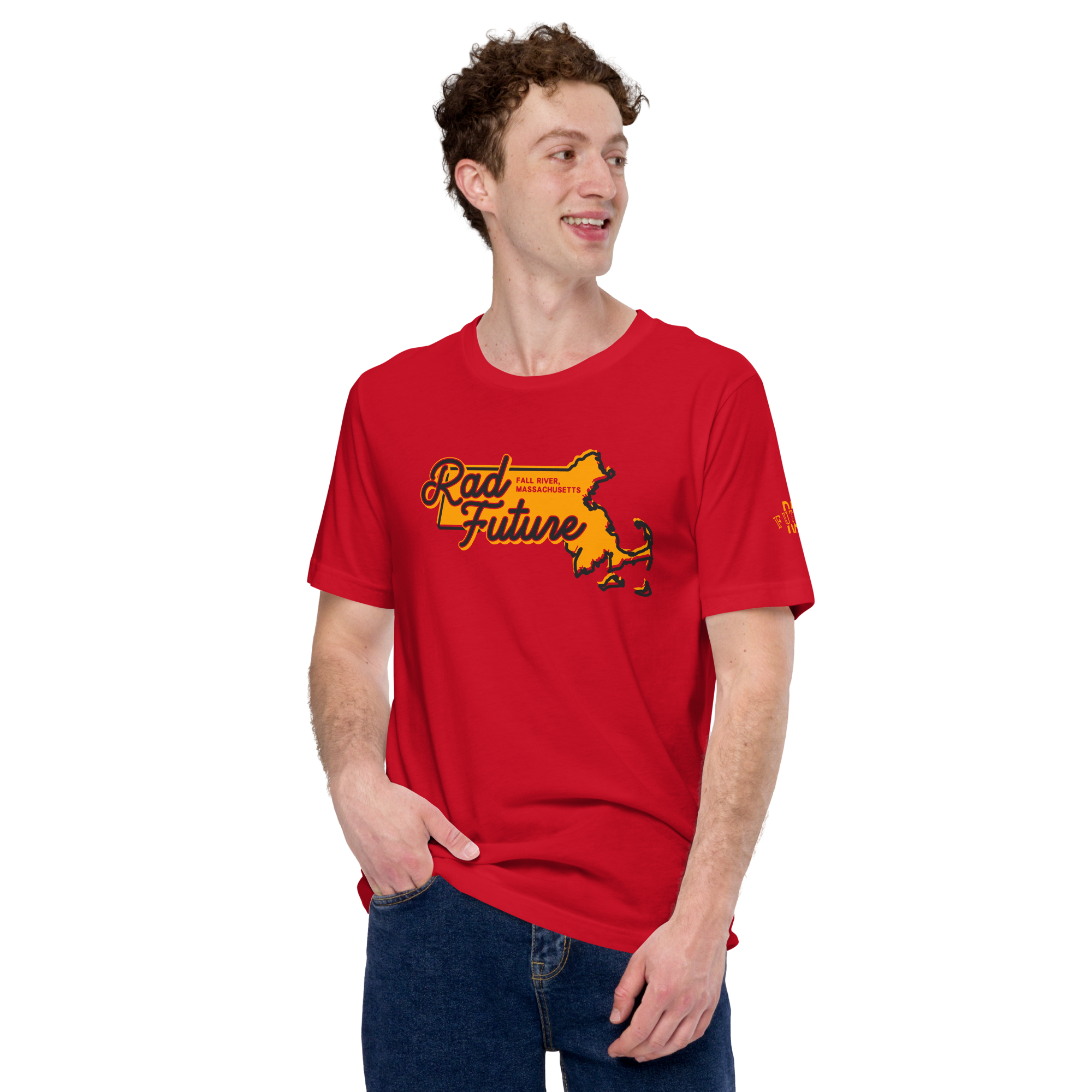 Fall River, MA Unisex t-shirt - Rad Future