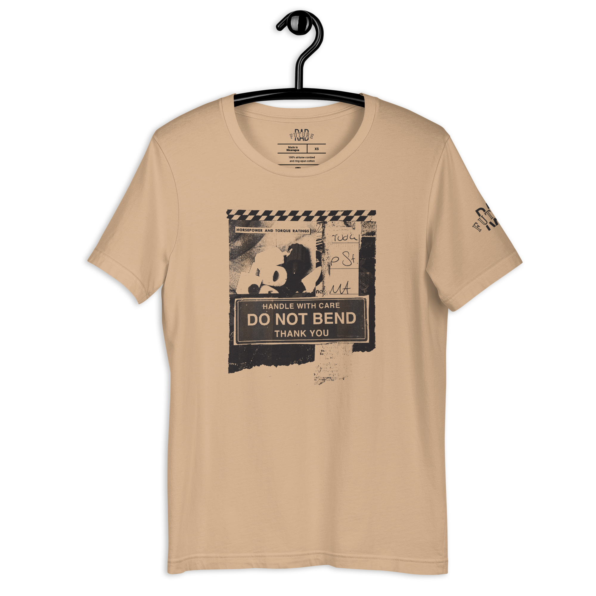 Unisex t-shirt "Do Not Bend" - Rad Future