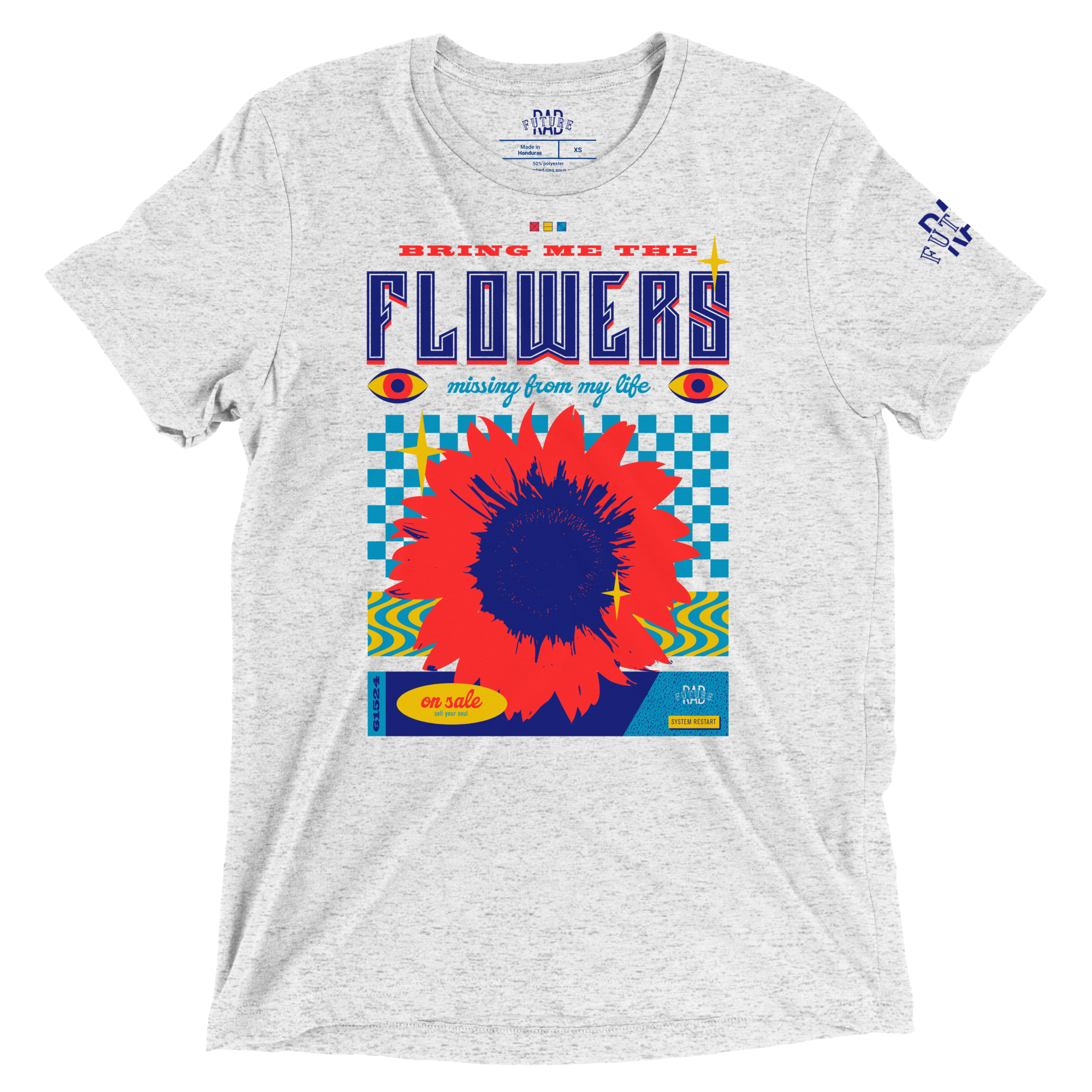 Flowers Missing Short sleeve t-shirt - Rad Future