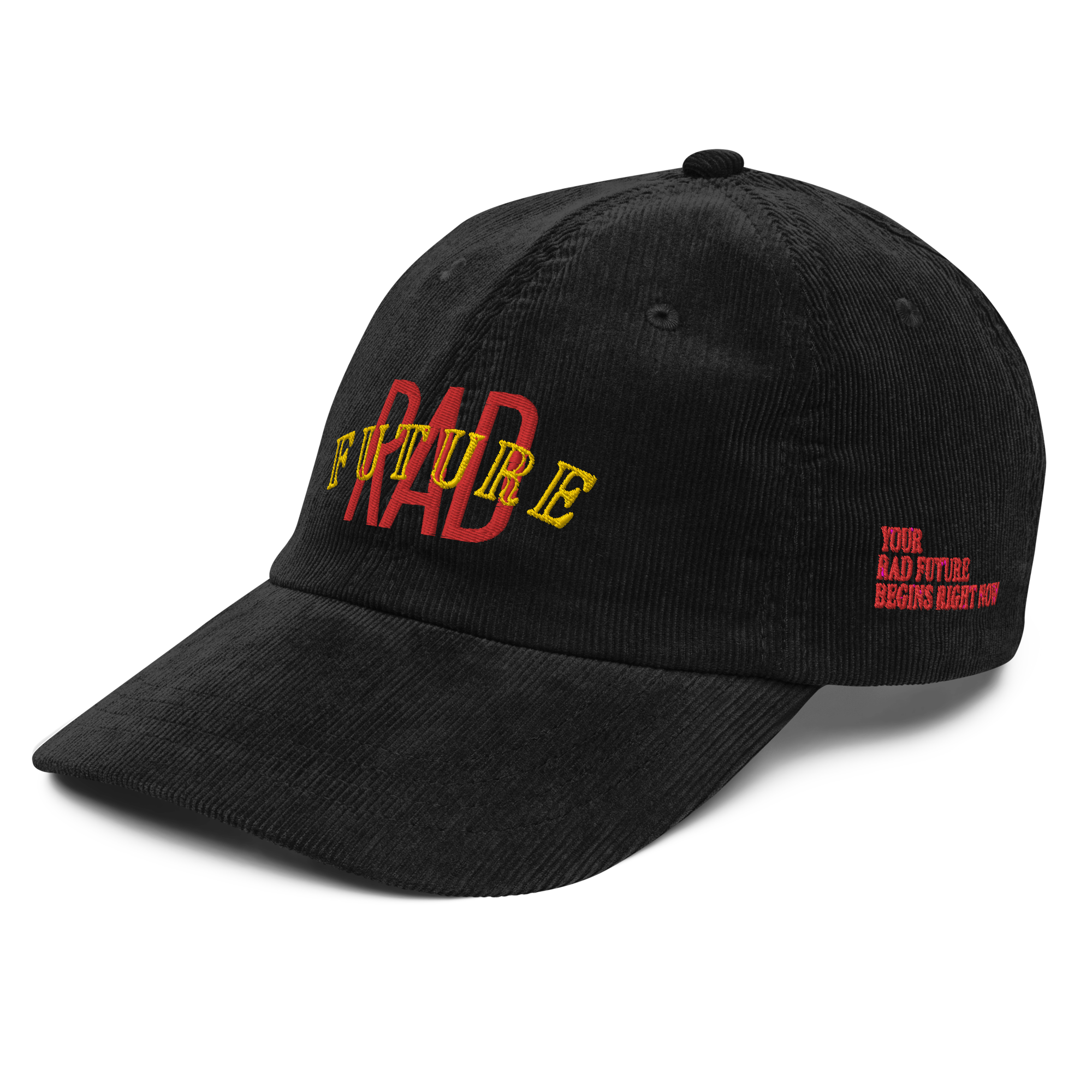 Rad Future Logo Vintage Corduroy Cap - Rad Future