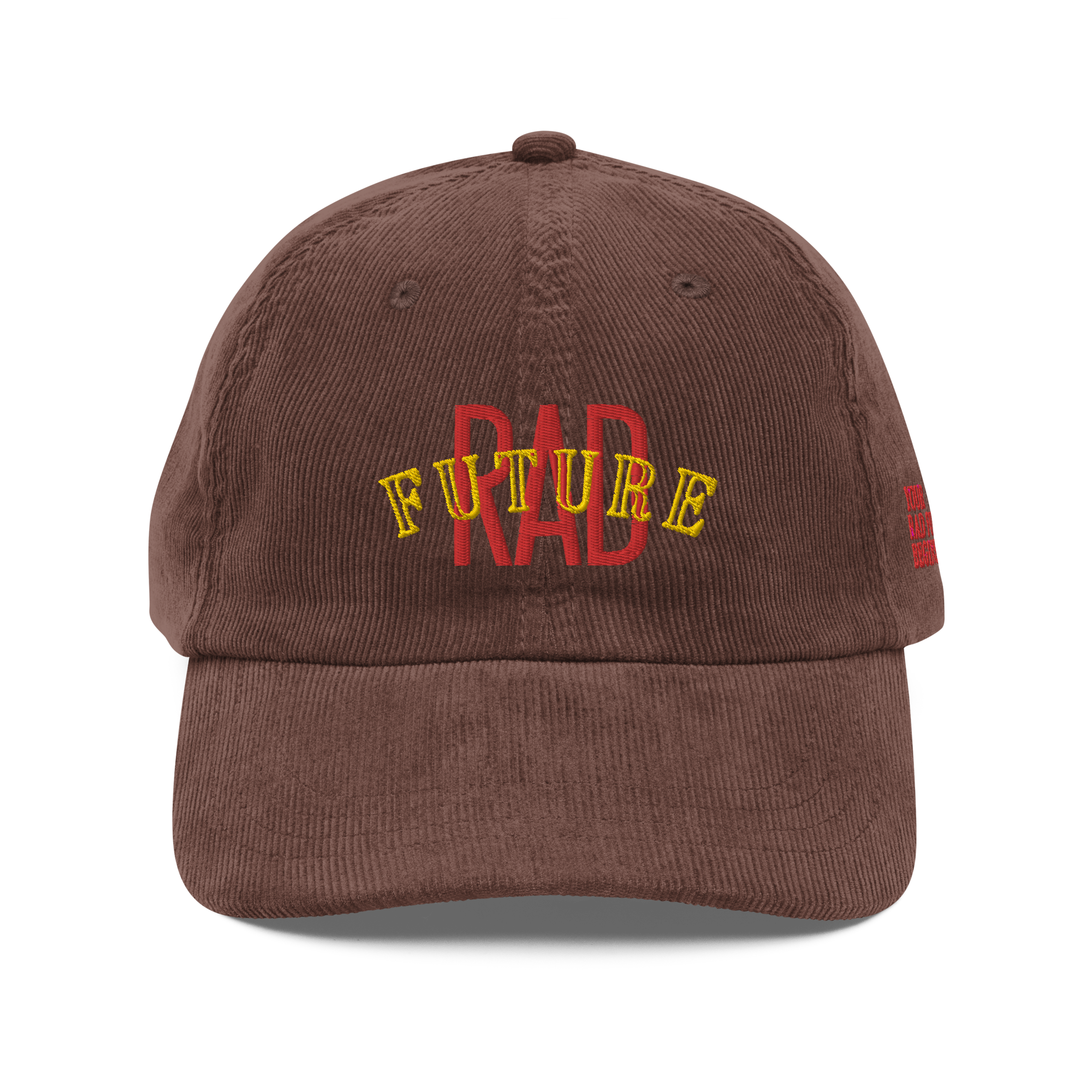 Rad Future Logo Vintage Corduroy Cap - Rad Future