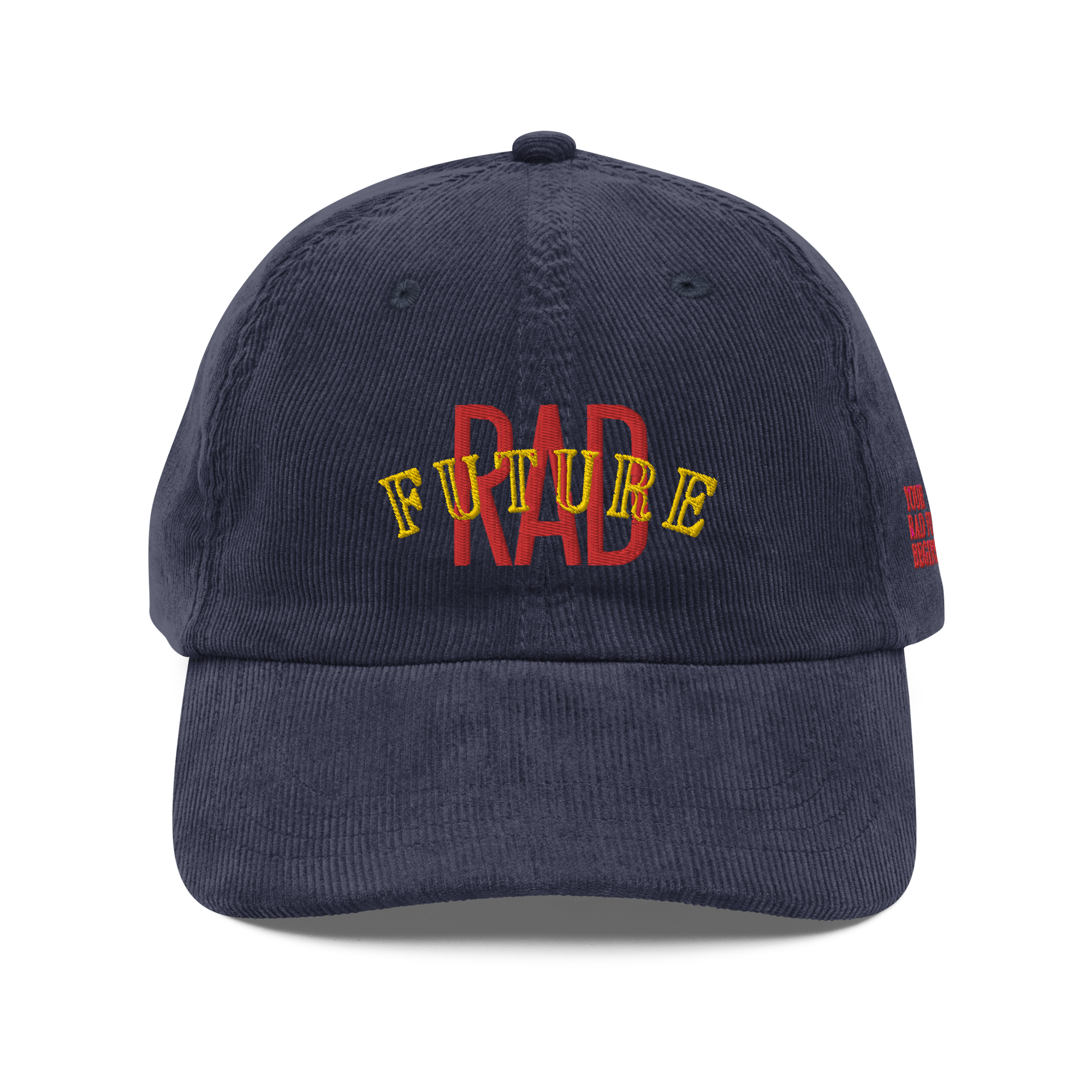 Rad Future Logo Vintage Corduroy Cap - Rad Future