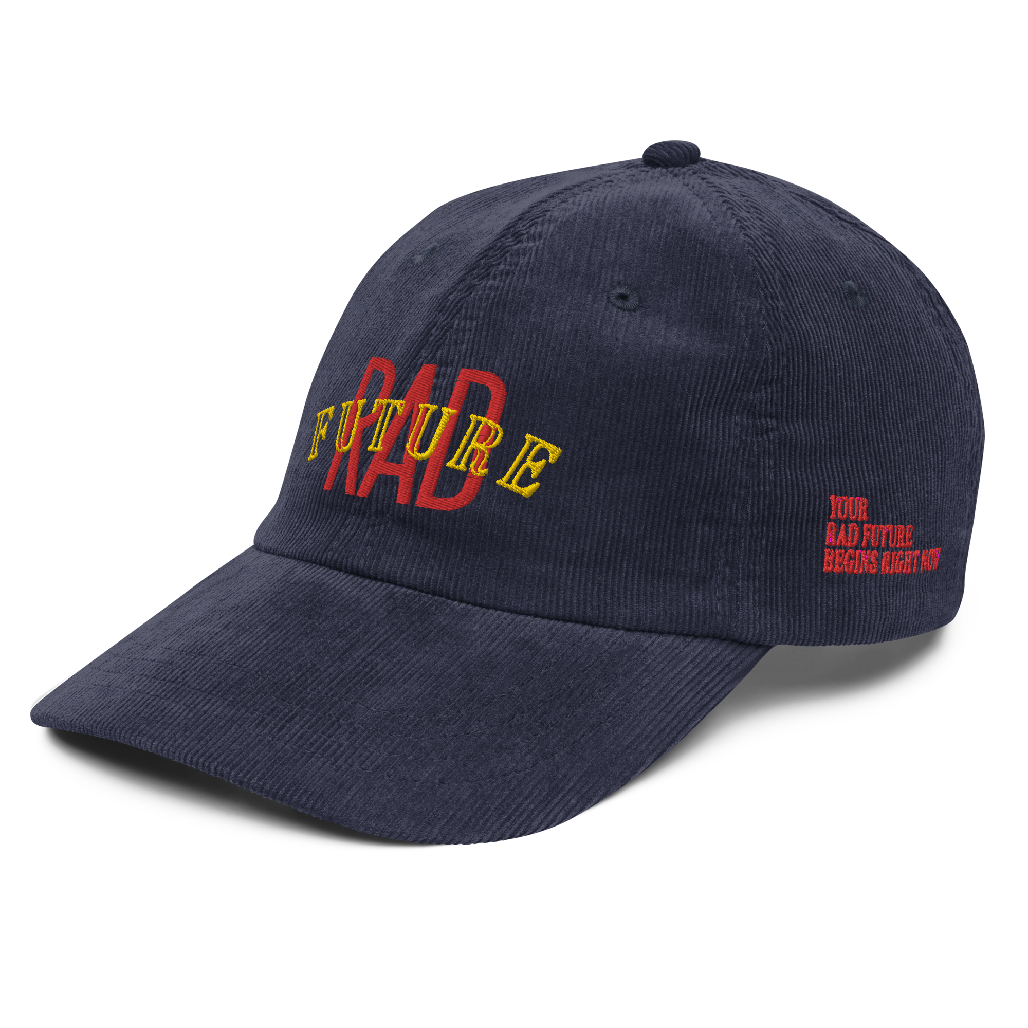 Rad Future Logo Vintage Corduroy Cap - Rad Future