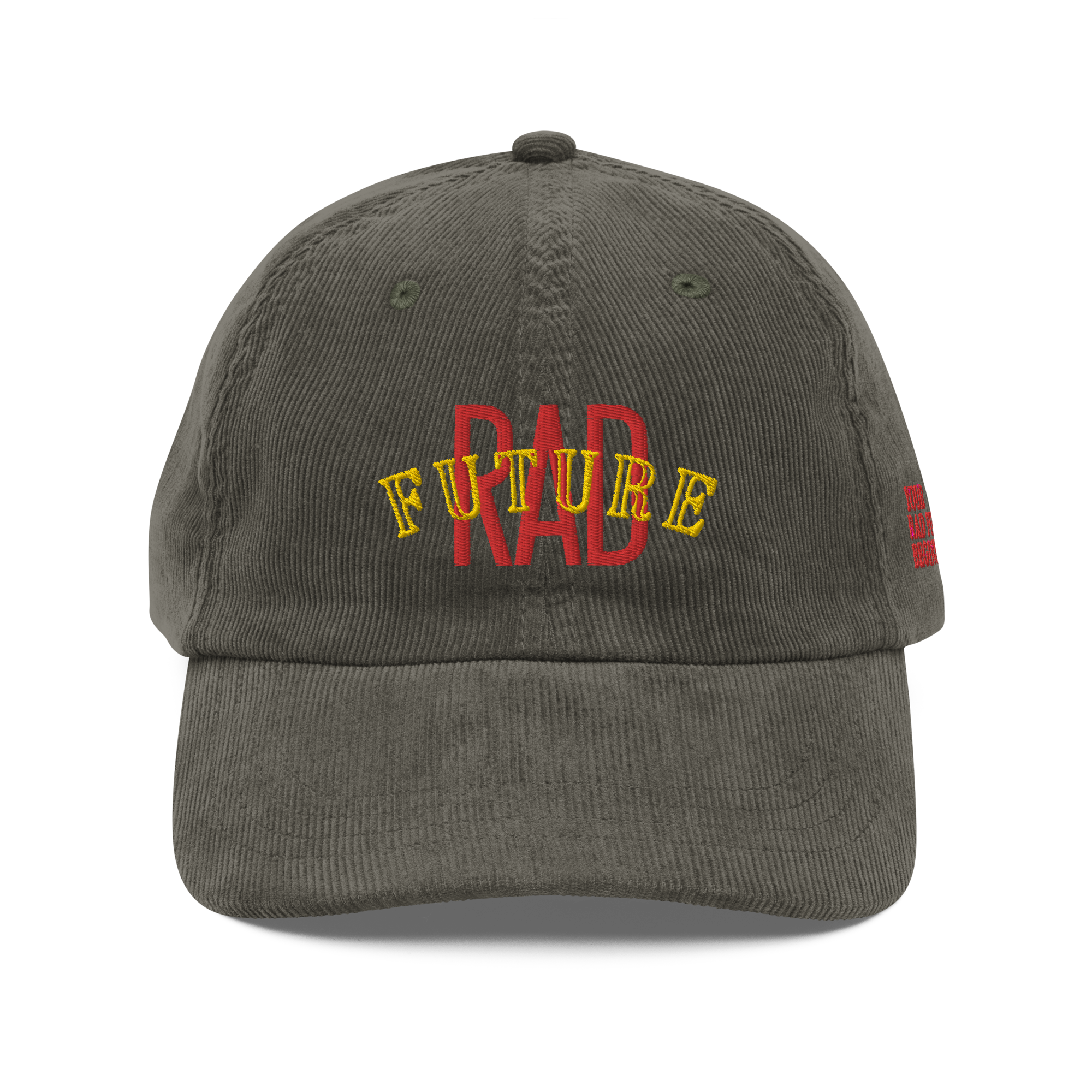 Rad Future Logo Vintage Corduroy Cap - Rad Future