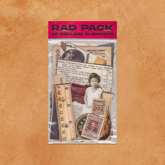 RAD PACK 15 (Collage Elements) - Rad Future