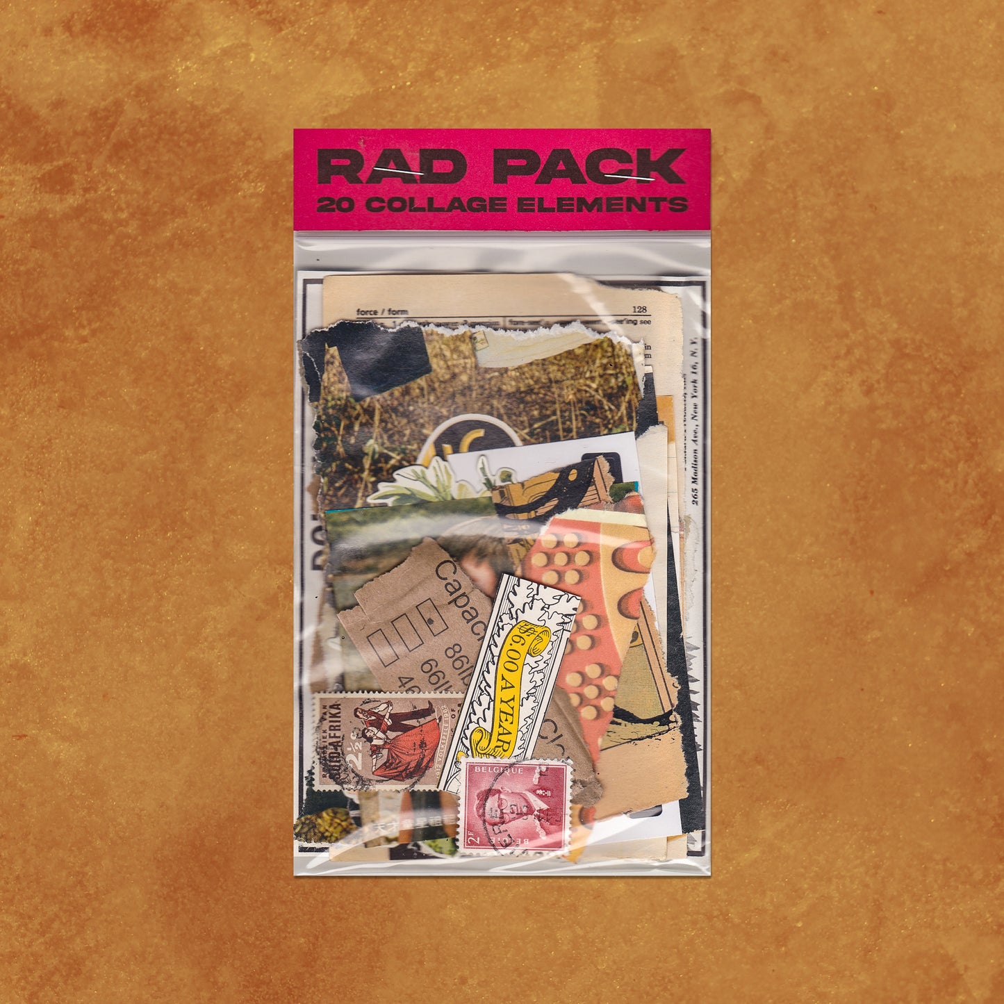 RAD PACK 17 (Collage Elements) - Rad Future