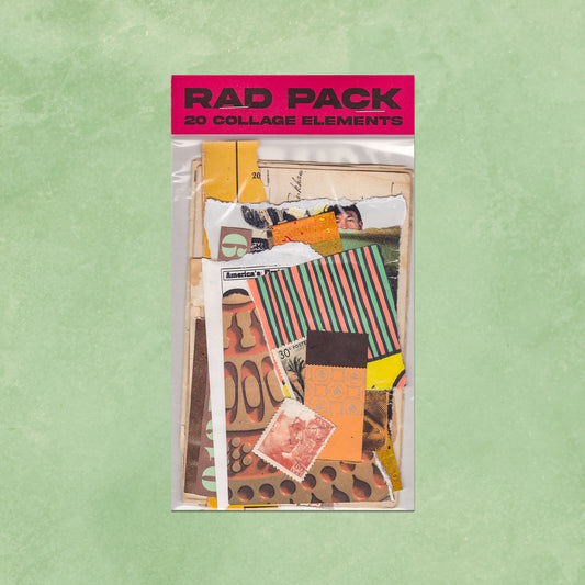 RAD PACK 18 (Collage Elements) - Rad Future